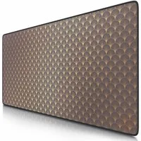 CSL Gaming Mauspad XXL Speed Mousepad 900 x 400 x 3 mm, große Tischunterlage, rutschfest, abwaschbar, Geschwindigkeit & Präzision, Art Deco