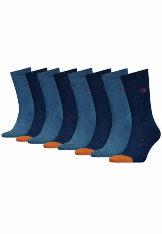 Scotch &amp; Soda Klassische Business Herrensocken im 8er Pack