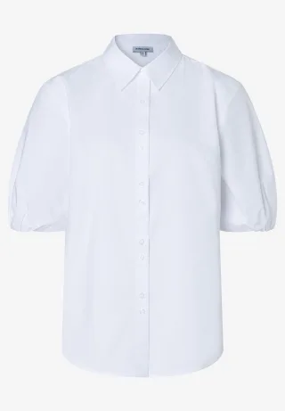 MORE & MORE - Bluse mit weiten Ärmeln weiß - Gr. - 44