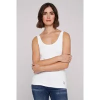 SOCCX Tanktop mit Elasthan-Anteil