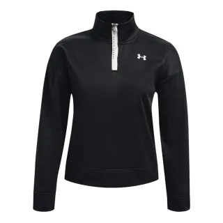 Under Armour - Fleece-Oberteil für Damen, Langärmlig (Schwarz)