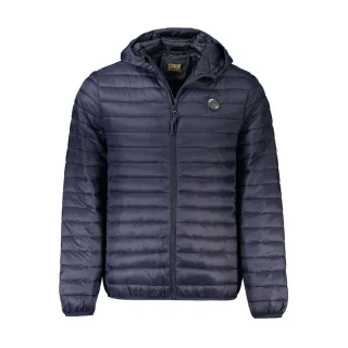 Cavalli Class Blaue Polyamid Herrenjacke