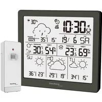 technoline WD 2200 Wetterstation (inkl. Außensender, 4-Tage-Prognose, App-Anbindung, Wetterdaten & Luftfeuchtigkeit)