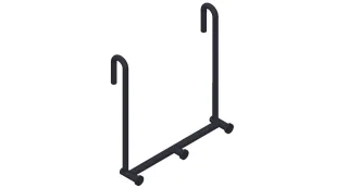 Giese Haken 3 schwarz matt, 31511-14 31511-14