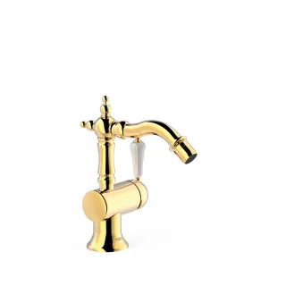Tres Einhebel Bidetmischer mit seitlichem Hebel. Kugelgelenk , 24222001OR 24222001OR