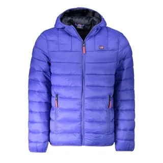 Leichte gepolsterte Hoodie-Jacke mit Reißverschluss
