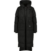 Alife & Kickin Winterjacke Damen RihannaAK A Steppjacke, Winterjacke, gefütterte Jacke Langer, warmer Wintermantel mit großer Kapuze und Fleece Innenfutter