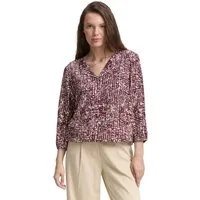 TOM TAILOR Shirtbluse mit All-Over Print