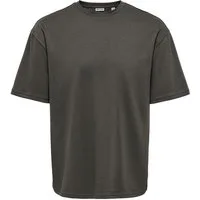 ONLY & SONS Rundhalsshirt ONSCASPIAN AUT SS TEE Baumwollmischung, regular fit