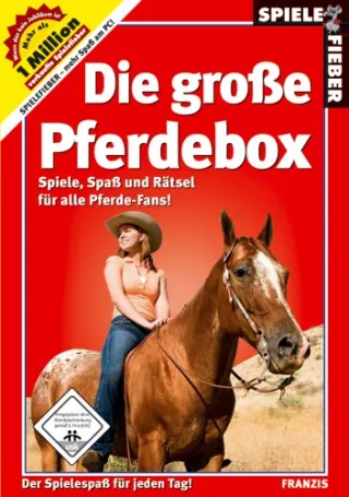 Die große Pferdebox: Spiele Puzzle Quiz & Co