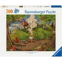 Ravensburger Puzzle Bei der Waldhexe, 500 Puzzleteile, Made in Germany