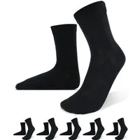 normani Diabetikersocken 6 Paar Gesundheitssocken Viskose (6 Paar) ohne einschneidendes Bündchen
