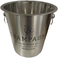 Urban Living Wein- und Sektkühler Champagner- und Sekt-Kühler Eiseimer Champagnerkühler, Edelstahl Sekteimer / Champagnereimer