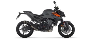 Sport Auspuff Arrow Pro-Race Edelstahl BLACK KTM Duke 990 Bj.2024-2026 EURO5+ eintragungsfrei / ABE