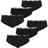 PUMA BODYWEAR Panty Comfort Cotton Stretch (Sparpack) mit PUMA-Logo im Bündchen