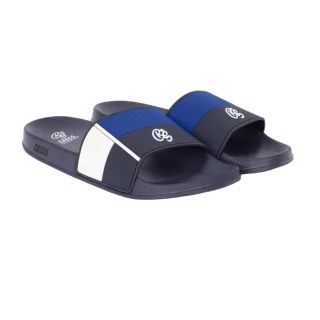 Crosshatch - Herren Badesandale "Rentrays" (Marineblau/Blau)