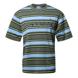 Lacoste - T-Shirt für Herren, Baumwolle, kurzärmlig (Khakigrün)