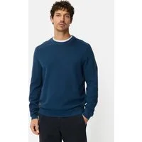 camel active Rundhalspullover mit Rundhalsausschnitt Langarm Pullover_Rundhalspullover