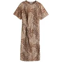Next Shirtkleid Sommerliches Jersey-T-Shirtkleid mit Drehung (1-tlg)