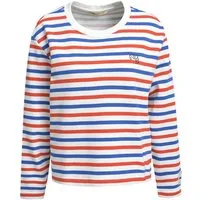 Smith & Soul Sweatshirt mit Aufdruck, gestreift