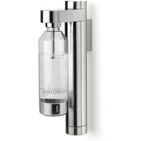 Stelton Wassersprudler Wassersprudler BRUS mit Wandhalterung steel, stelton Wassersprudler BRUS mit Wandhalterung steel