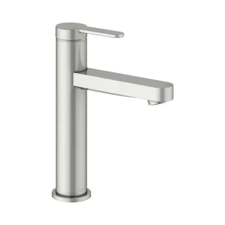 Keuco Waschtischarmatur 130 IXMO 59501, o.Zug.-Ablgrt. Flat, Ros. rd. Edelst-fin, 59501063101 59501063101