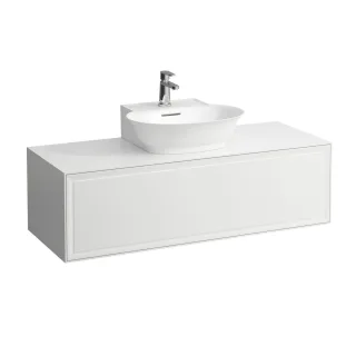 LAUFEN Waschtischunterschrank THE NEW CLASSIC f.HWB H816852 1175x455 Ausschn. mi weiss glänzend, H40 H4060230856311