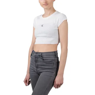 Calvin Klein Open Back Tied Knitted Tee