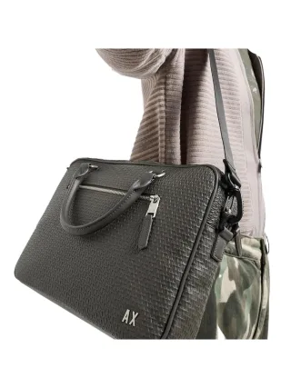 Armani Exchange Herren Relief Dokumentenmappe