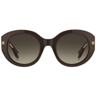 Marc Jacobs – Sonnenbrille mit abgerundetem Rahmen und braunen Verlaufsgläsern