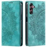 CoverKingz Handyhülle Hülle für Samsung Galaxy A16 5G Handyhülle Flip Case Cover Tasche 16,9 cm (6.7 Zoll), Klapphülle Schutzhülle mit Kartenfach Schutztasche Motiv Mandala
