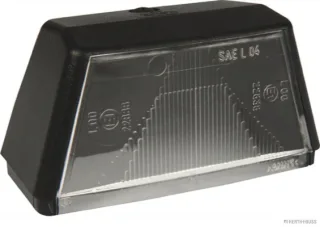HERTH&BUSS Lichtscheibe, Kennzeichenleuchte schwarz - 84752005