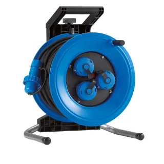 HEDI Kunststoff-Kabeltrommel Professional Plus Ø 320 mm, schwarz - K340N2TD