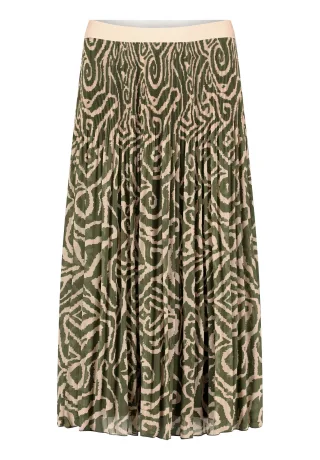 CARTOON - Plisseerock khaki - Gr. - 38