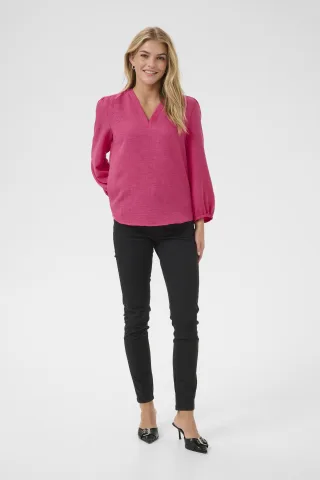 Langarm-Bluse Regular fit Beetroot Purple CC pink