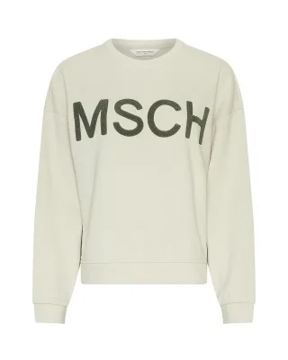 msch copenhagen - Sweatshirt - MSCHMela Briena beige - Gr. - L