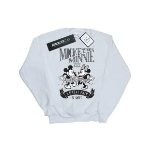 Disney - "Great Pair" Sweatshirt für Damen (Weiß)