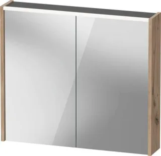 Duravit D-Code Spiegelschrank mit LED Beleuchtung Türen 2, DC7106055552000