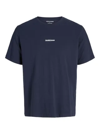 JACK&JONES - JJMINE TEE SS CREW NECK JNR navy blazer - Gr. - 176