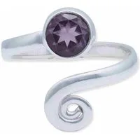 mantraroma Silberring (Ring mit Schmuckbeutel), Damenring aus 925er Silber