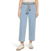Cartoon Ankle-Jeans Damen mit Stickerei
