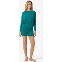 SUPER.NATURAL Langarmshirt für Damen aus Merino W KULA TOP mit leichten Fledermausärmeln