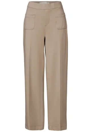 Street One - Straight Leg Hose beige - Gr. - 30