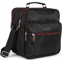 BAG STREET INTERNATIONAL Schultertasche Herren große Arbeitstasche - Flugbegleiter - Nylon, verstellbarer Schultergurt mit Polster