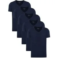 Yazubi T-Shirt modisches Shirt Mythic (Spar-Set, 5er-Pack) bequemes T-shirt mit V-Ausschnitt