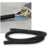 Sintron Kabelkanal 3m Kabelschlauch Ø10mm, selbstschliessend, schwarz