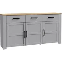 FORTE Sideboard Bohol, Sideboard, Soft-Close, Stauraum, Breite 166 cm