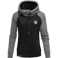 REPUBLIX Sweatshirt RILEY Damen Kapuzenpullover Sweatjacke Pullover Hoodie