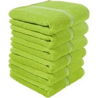Erwin Müller Handtuch Handtuch "Mannheim" 6er-Pack, Frottier, Walk-Frottier Uni