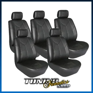5x PREMIUM Kunstleder Sitzbezug Schonbezüge Auto Sitz Bezüge für VAN BUS